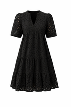 Women's Embroidered Midi Dress – Broderie Dress