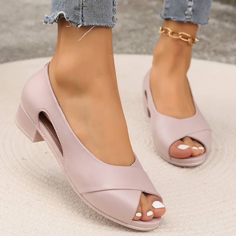 Women's Orthopedic Heeled Sandals – Arch Support Dress Sandals