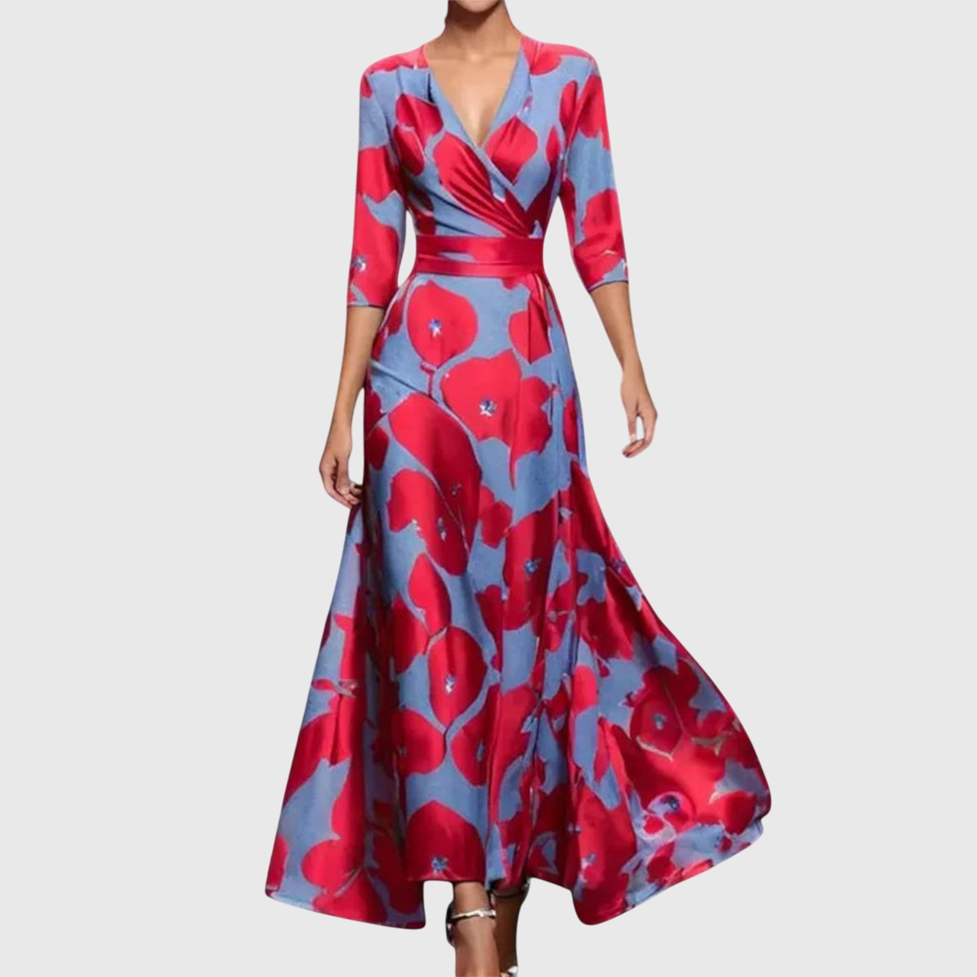 Dorothy | Elegant Long Sleeve Maxi Dress