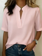 Women's Flowy Occasion Blouse – Relaxed Day-to-Evening Dressy Blouse