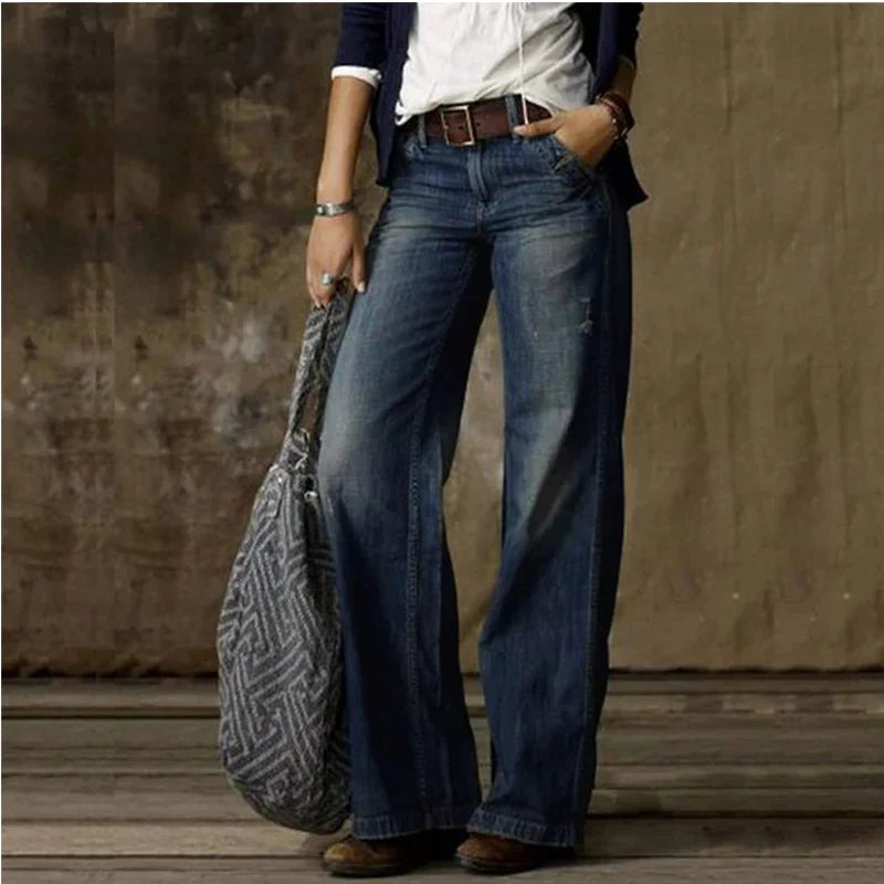 Women's Elegant Straight Leg Pants – Tailored Office Dress Pants