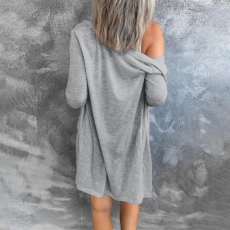 Women's Button Front Cardigan – Lightweight Layer
