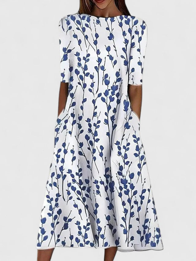 Women's Elegant Midi Dress – Occasion Dress – Kareltieth