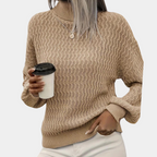 Women's Turtleneck Sweater – Classic Long Sleeve High Neck Pullover