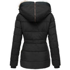 Women's Fur Trim Parka – Hooded Longline Winter Coat
