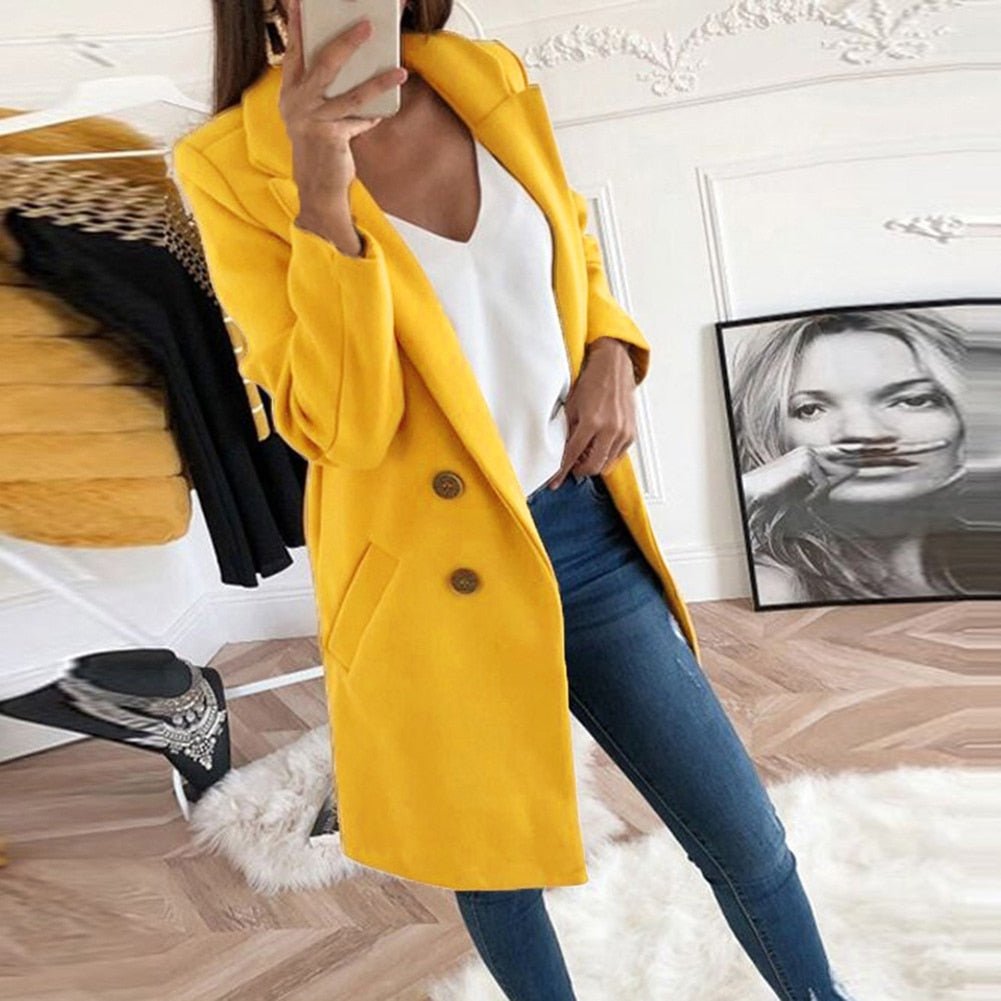 Women's Longline Blazer – Tailored Office Blazer – Savannah