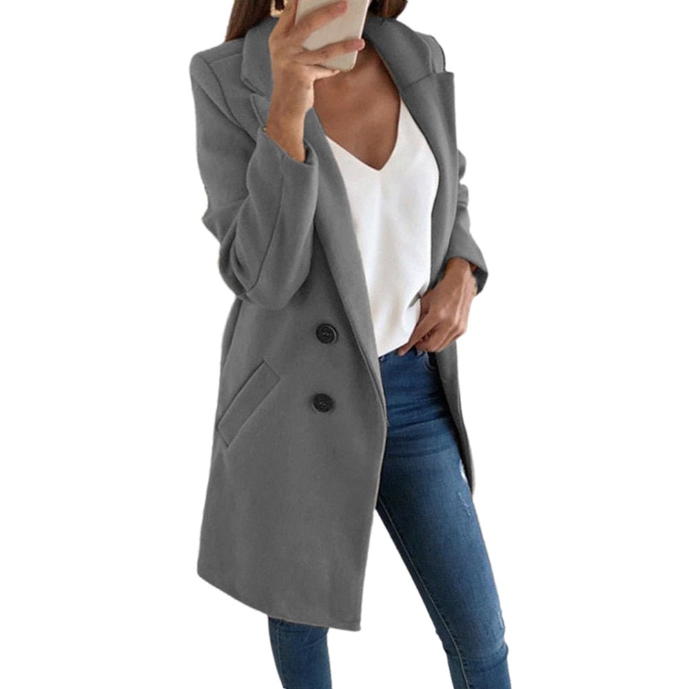 Women's Longline Blazer – Tailored Office Blazer – Savannah