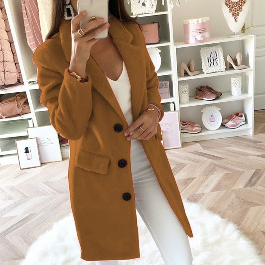 Women's Longline Blazer – Tailored Office Blazer – Savannah