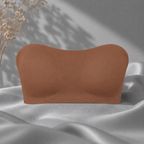 Women's Crossover Strapless Bra – Wireless Side Closure Support Bra