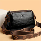 Women's Adjustable Strap Shoulder Bag – Multi-Compartment Handbag – Eleanor