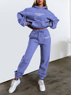 Women's Graphic Loungewear Set – Oversized Sweat Set