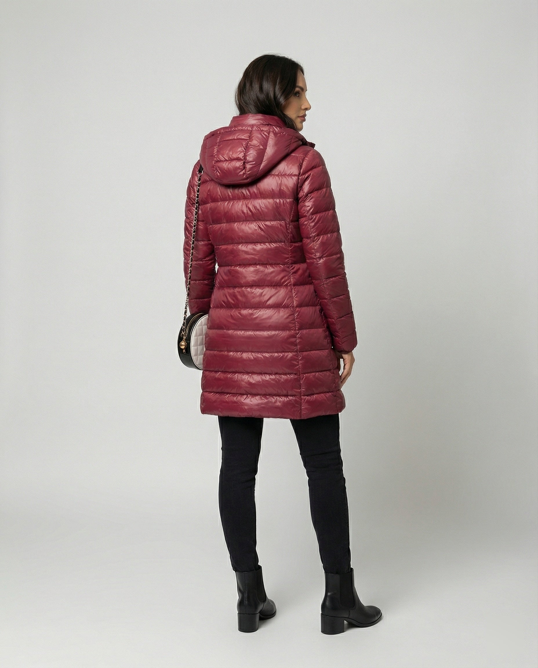 Women's Packable Hooded Puffer Jacket – Ultralight Transitional Jacket