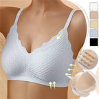 Women's Adjustable Wireless Bra – Everyday Comfort Support Bra