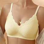 Women's Adjustable Wireless Bra – Everyday Comfort Support Bra