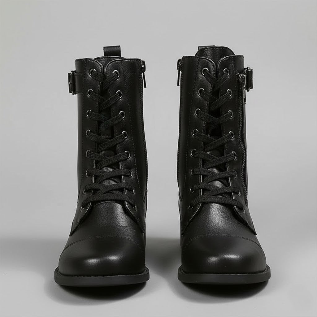 Women's Ankle Boots – Orthopedic Zip-Up Boots – Bonnie