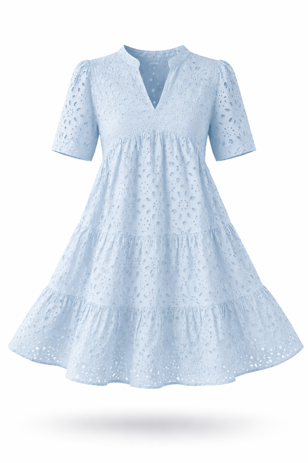 Women's Embroidered Midi Dress – Broderie Dress