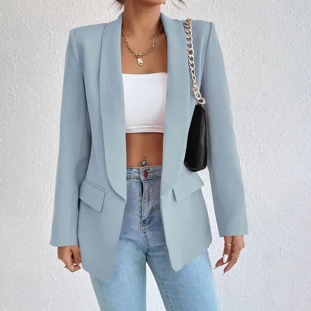 Women's Slim Fit Blazer – Elegant Office Blazer – Brooklyn