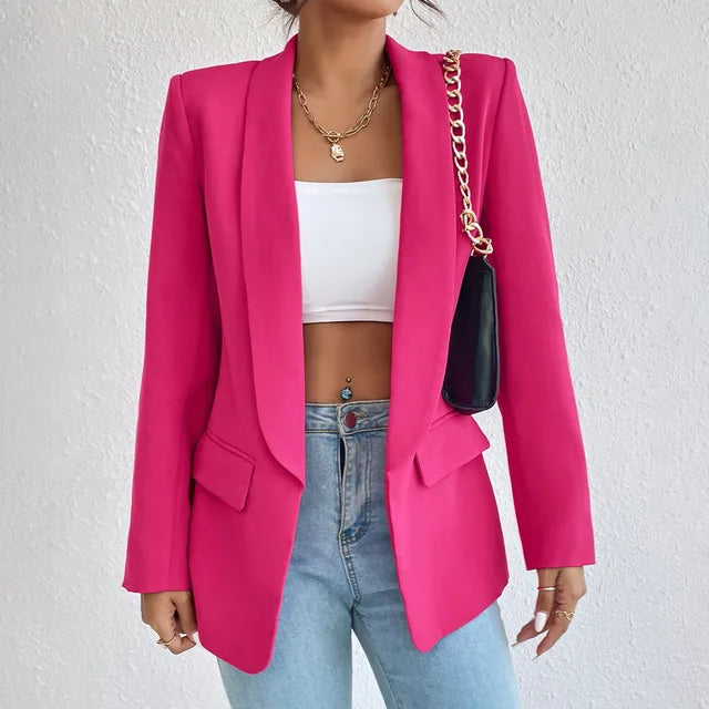Women's Slim Fit Blazer – Elegant Office Blazer – Brooklyn