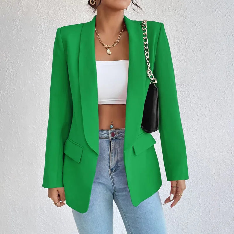 Women's Slim Fit Blazer – Elegant Office Blazer – Brooklyn