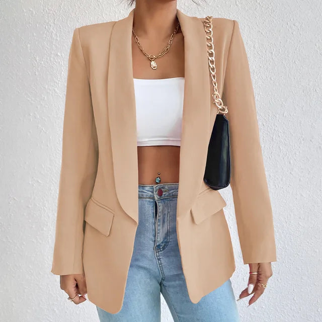 Women's Slim Fit Blazer – Elegant Office Blazer – Brooklyn