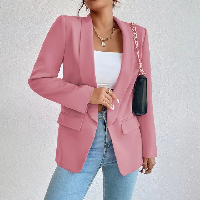 Women's Slim Fit Blazer – Elegant Office Blazer – Brooklyn