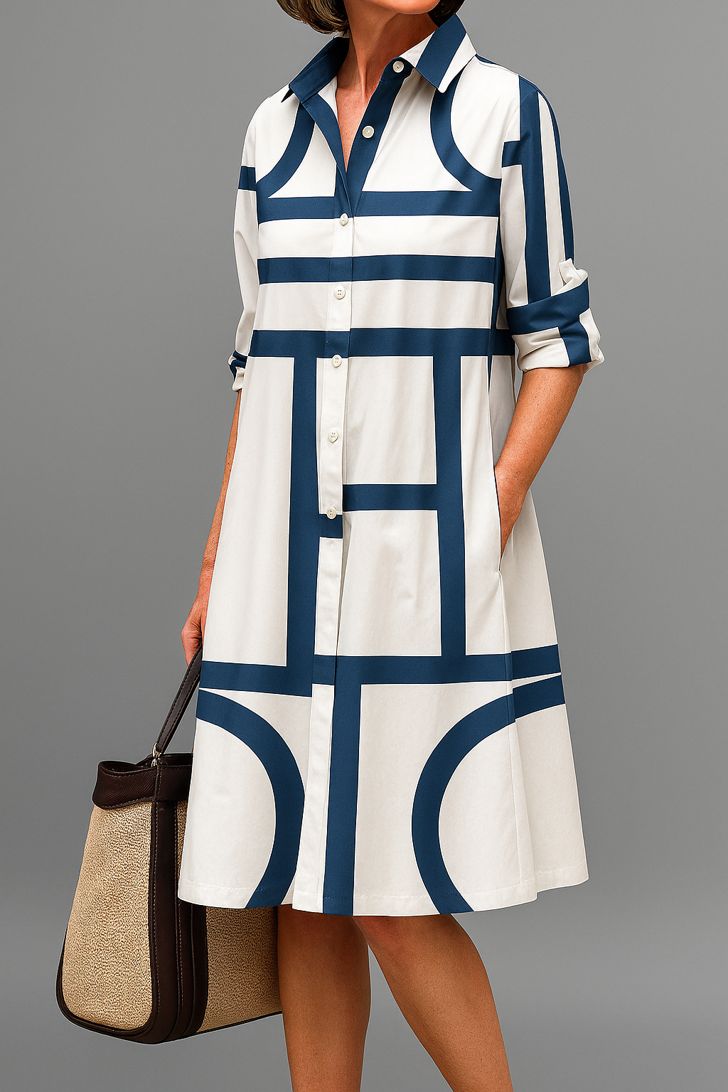 Women's Elegant Midi Dress – Occasion Dress – Siena