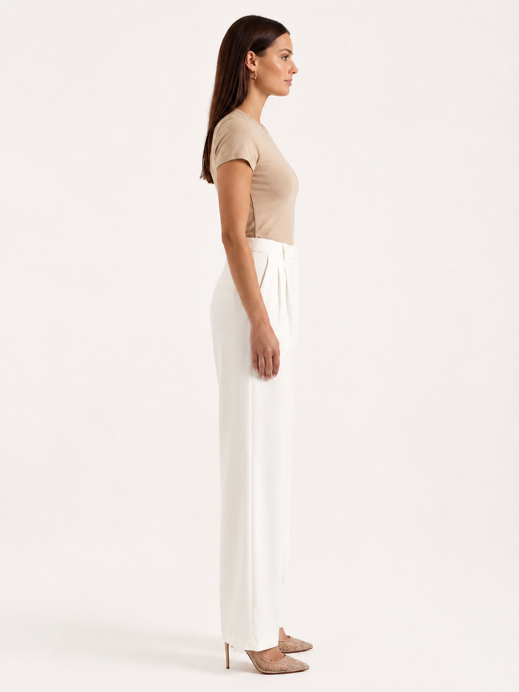 Women's Office Pants – High Waist Tailored Pants