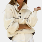 Women's Classic Sweater – Relaxed Long Sleeve Knit Pullover