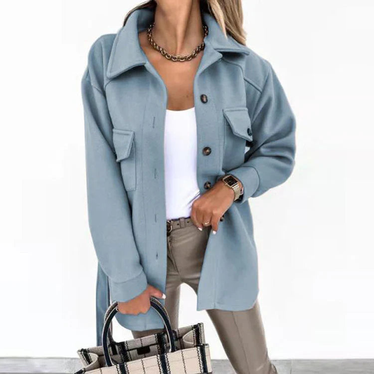Women's Zip Front Windbreaker – Lightweight Casual Outdoor Jacket