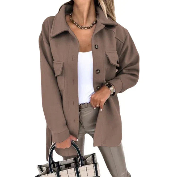 Women's Zip Front Windbreaker – Lightweight Casual Outdoor Jacket