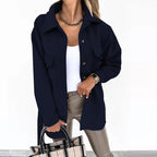 Women's Zip Front Windbreaker – Lightweight Casual Outdoor Jacket