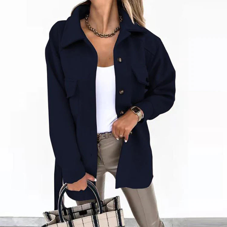 Women's Zip Front Windbreaker – Lightweight Casual Outdoor Jacket