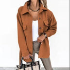 Women's Zip Front Windbreaker – Lightweight Casual Outdoor Jacket