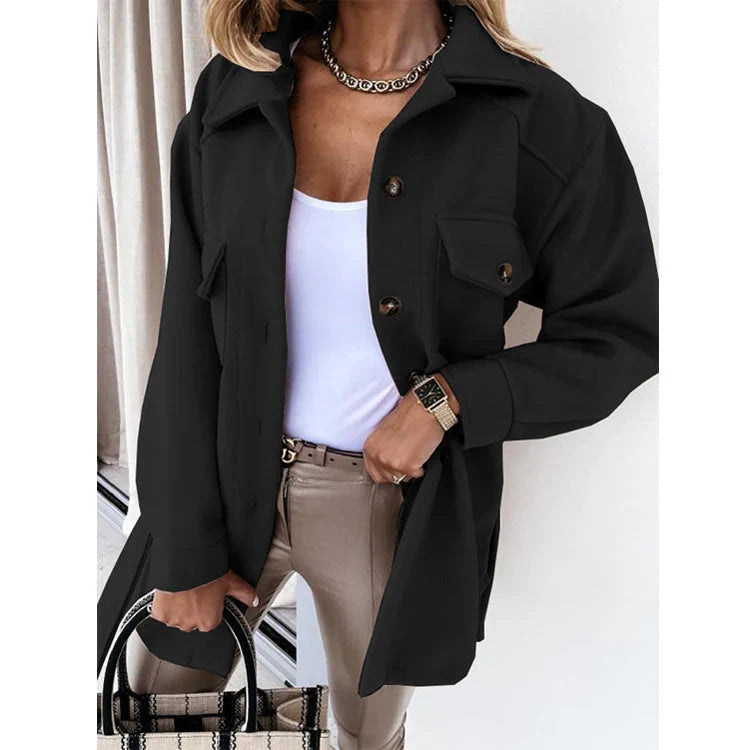 Women's Zip Front Windbreaker – Lightweight Casual Outdoor Jacket