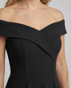 Women's Maxi Dress – Off-Shoulder Evening Dress – Solenne