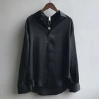 Women's Long Sleeve Button Blouse – Classic Button Front Blouse
