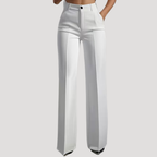 Women's Tailored Pants – High Waist Wide Leg Pants
