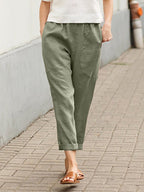 Women's Elegant Wide Leg Pants – High Waist Office Pants