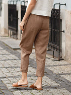 Women's Elegant Wide Leg Pants – High Waist Office Pants