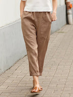 Women's Elegant Wide Leg Pants – High Waist Office Pants