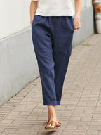 Women's Elegant Wide Leg Pants – High Waist Office Pants