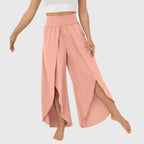 Women's Wide Leg Pants – Boho Casual Pants – Magdalena