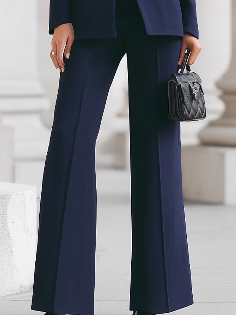 Women's Work Set – Blazer Pants Two-Piece Set – Sharie