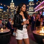 Women's Sequin Blazer – Glamorous Evening Blazer – Scarlett