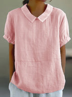 Women's Relaxed Fit Blouse – Everyday Summer Blouse