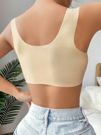 Women's Wireless Front Closure Bra – Adjustable Support Everyday Bra