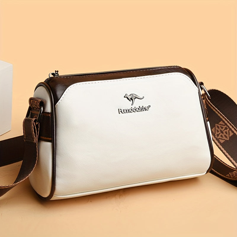 Women's Adjustable Strap Shoulder Bag – Multi-Compartment Handbag – Eleanor