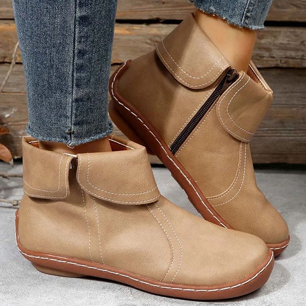 Women’s Classic Ankle Boots – Non-Slip Comfort Style - Erica