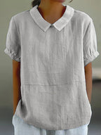 Women's Relaxed Fit Blouse – Everyday Summer Blouse