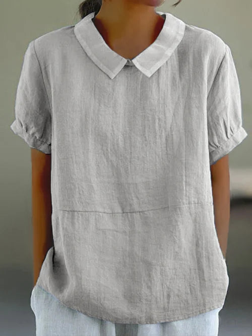 Women's Relaxed Fit Blouse – Everyday Summer Blouse